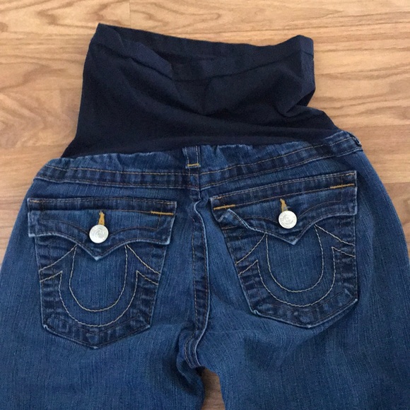 True Religion Maternity Jeans Size 29 Inseam 32 - Picture 6 of 6